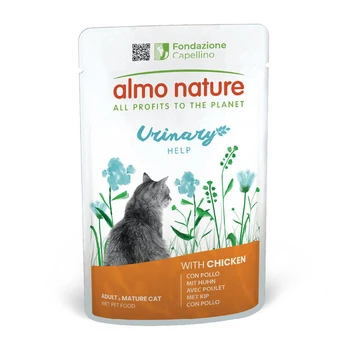 Almo Nature Urinary Help su vištiena, 30x70g