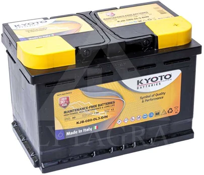 Akumuliatorius KYOTO 12V, 80Ah, 730A