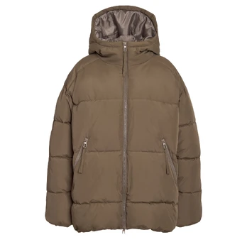 Pūkinė striukė moterims, Ruda, Katy puffer parka
