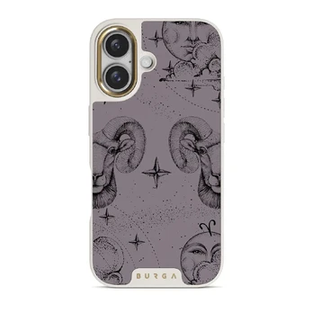 Aries - iPhone 16 Plus Case, Elite Light (MagSafe) / Gold / Purple