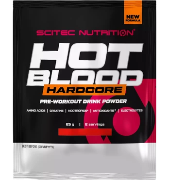 Scitec Hot Blood Hardcore, Orange Juice, 25 g