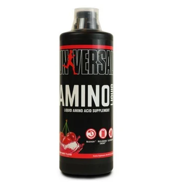 Universal Nutritions Universal Amino Liquid 1000 ml. ( Cherry burst skonis)