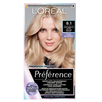 Plaukų dažai L’Oréal Paris Preference Cool Blondes, 8.1 Copenhague