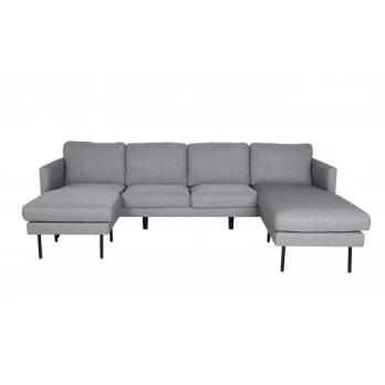 U formos sofa Zoom - pilka