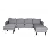 U formos sofa Zoom - pilka kaina