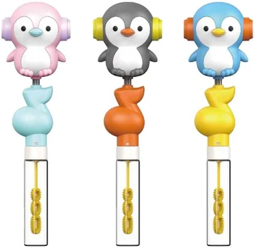 None Koala Games G2661 Penguin Bubble Blower With Musical Cap (Random Color)