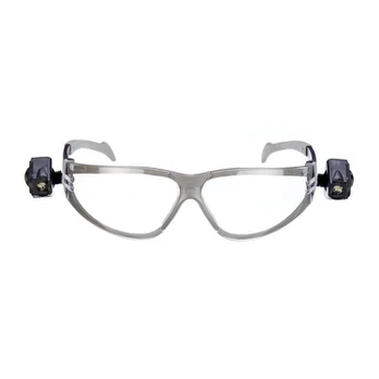 Apsauginiai akiniai su LED lempute Visio