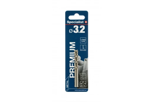 Specialist+ Premium met. gr. 3.2mm 2vnt