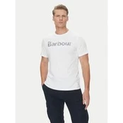 Barbour Marškinėliai Devon MTS1391WH11 Balta Regular Fit