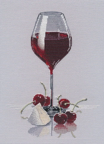 Cross stitch kit "Cherry evening' S1601