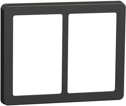LAURITZ KNUDSEN FUGA Base 63 designramme 2x1,5 modul, koksgrå