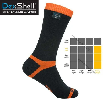 Neperšlampamos kojinės DexShell Hytherm Pro