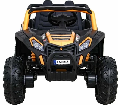 Ramiz Dvivietis elektromobilis UTV Buggy Racing 4x4, Gold