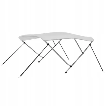 Bimini stogelis 183x160x137 cm, baltas