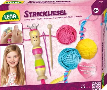 Lena Knitting Nancy, Children''s knitting set, 6 yr(s), Multicolour