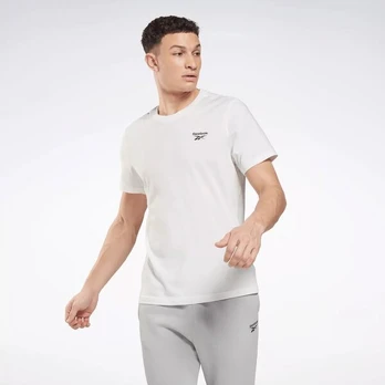 Reebok Marškinėliai Vyrams Identity Small Logo Tee White 100054977 100054977/XL