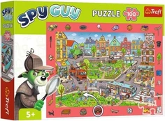Puzzle 100 elementów Obserwacyjne Spy Guy Miasto