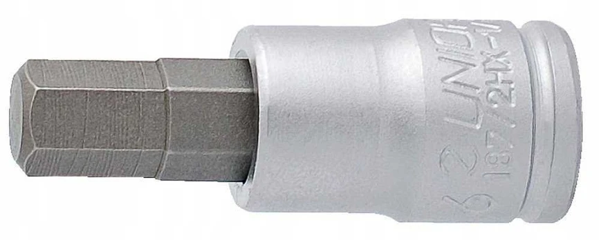 UNIOR šešiakampė galvutė 1/4" 3