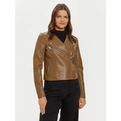 Vero Moda Dirbtinės odos striukė Riley 10302441 Ruda Slim Fit