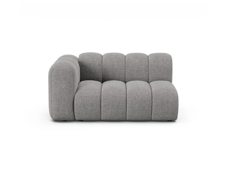 Left Modular Sofa, "Lupine", 2 Seats, 145x95x70, Light Grey