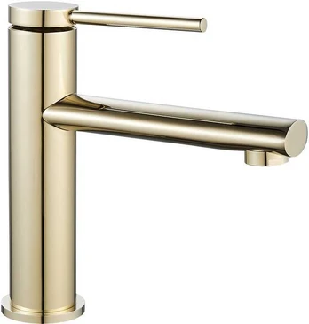Praustuvo maišytuvas REA Oval Low, Gold