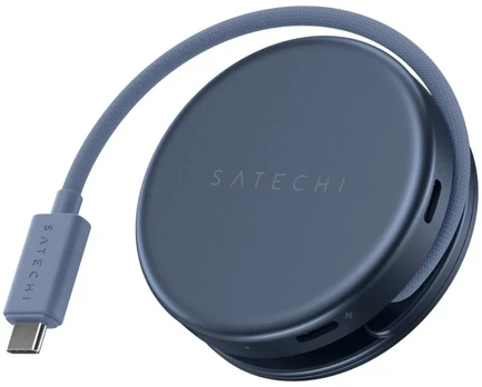 Satechi OntheGo? 5-in-1 Multiport Adapteris for MacBook Neo - Indigo