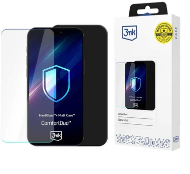 Dėklas 3Mk Protection POCO C75 - 3mk ComfortDuo Matt Juodas