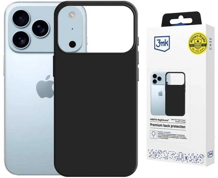 Dėklas 3MK Hardy MagSilicone do Apple iPhone 17 Pro Max grafito