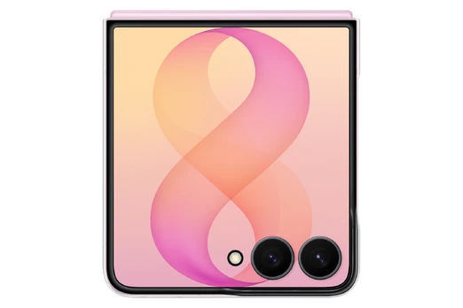 Galaxy Flip8 skaidrus dėklas