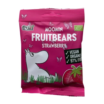 Braškiniai marmeladiniai meškučiai, ekologiški