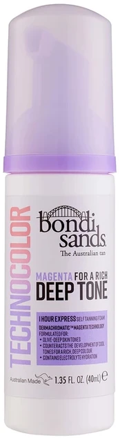 Bondi Sands Technocolor 1 Hour Express savaiminio įdegio putos Magenta, mini 40 ml