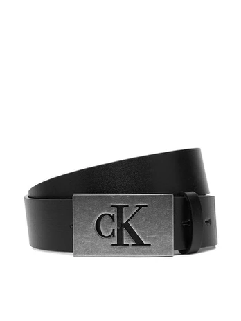 Vyriškas Diržas Calvin Klein Ck Plaque Smooth 35Mm LV04D7043G Juoda