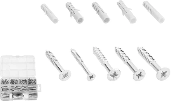 Wadfow dowel with screw set 162pcs