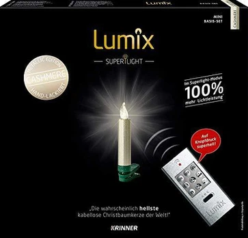 Krinner Lumix Superl. Metallic Mini 12x Basic Set Cashmere