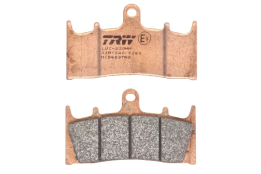 Brake pads MCB659TRQ TRW sinter, intended use: racing