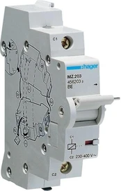 Hager Shunt išleidimo 230-415V AC/DC MZ203