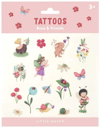 Little Dutch Tatuiruotės ´Rosa & Friends´