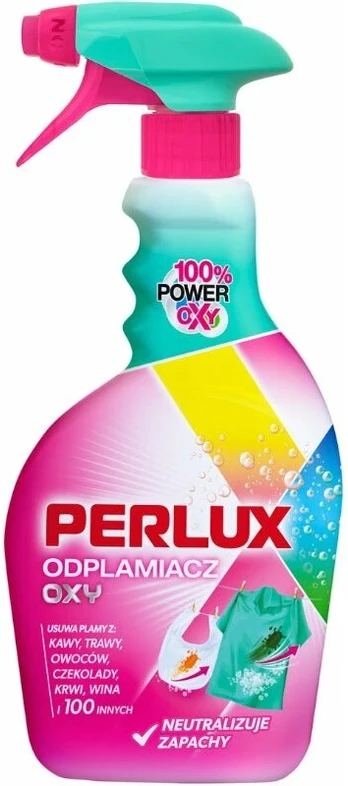 PERLUX OXY dėmių valiklis, 500 ml. Dėžėje 10 vnt.