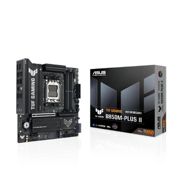 Mainboard|ASUS|AMD B850|SAM5|Micro-ATX|Memory DDR5|Memory slots 4|TUFGAMINGB850M-PLUSII