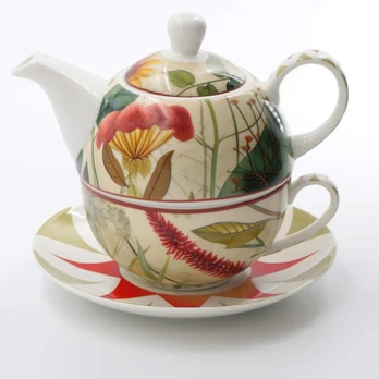 ROSE&TULIPANI MIRABILIA Tea4One ze spodkiem 300 ml, raudona