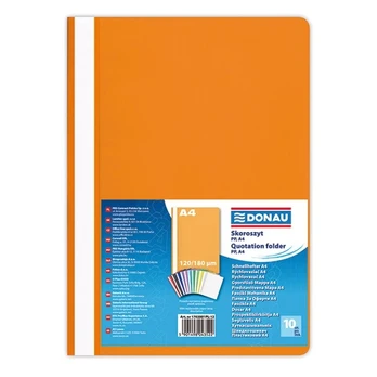 Segtuvėlis A4 PP oranžinis