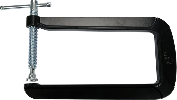 Yato YT-64191, C-clamp, Cast iron, Galvanized steel
