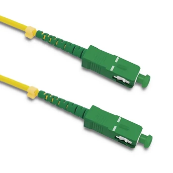 Laidas Qoltec SC/APC to SC/APC SC/APC, SC/APC, 3 m, geltona