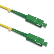 Laidas Qoltec SC/APC to SC/APC SC/APC, SC/APC, 3 m, geltona