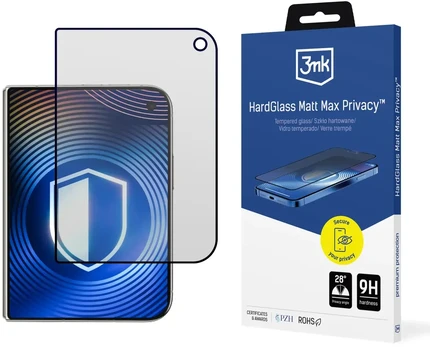 Apple iPhone Duo - 3mk HardGlass Matt Max Privacy
