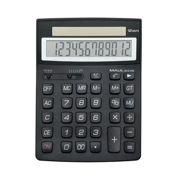 Desktop Calculator - MAUL - ECO 950 - 12 digits - Black