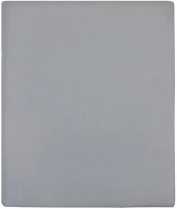 Paklodės su guma, 2vnt., pilkos, 140x200cm, medvilnė