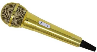 Fiesta Guld mikrofon, 20 cm