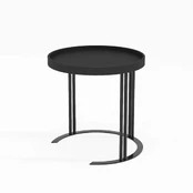 Side table KEIRA D50xH50cm, juodas kaina