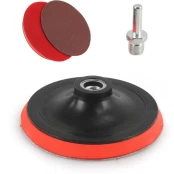 Poliravimo / šlifavimo padas 125mm M14 Velcro kaina